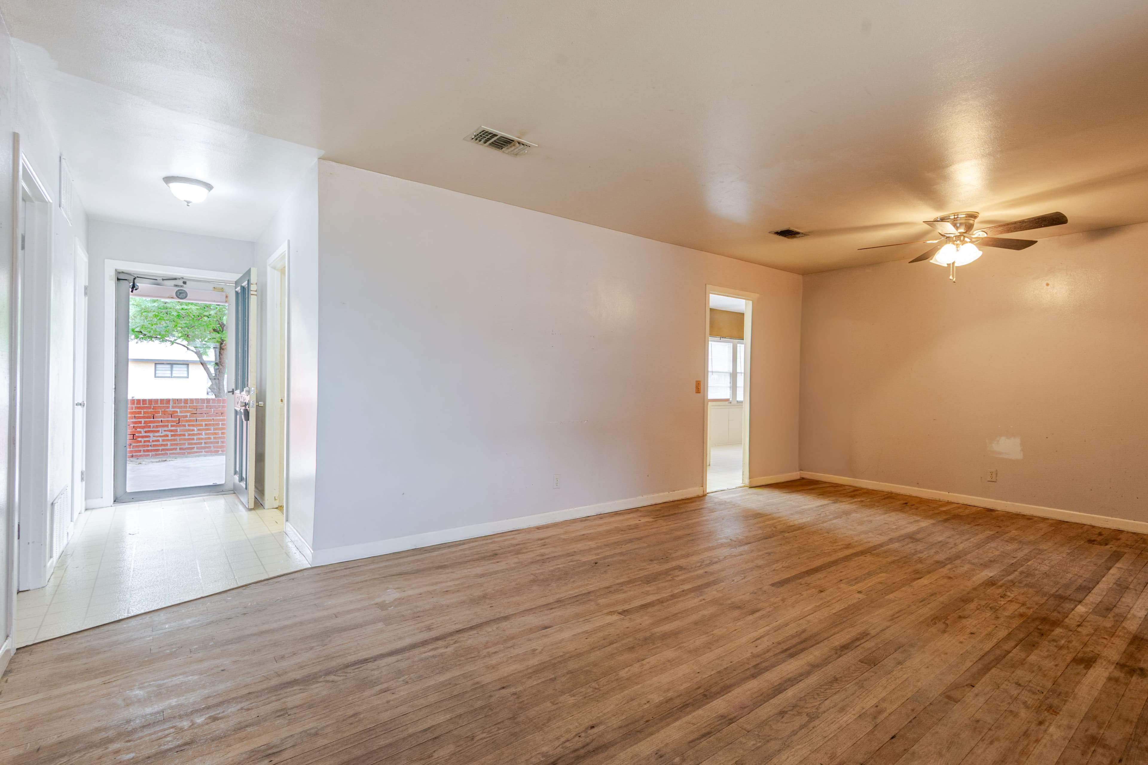 Interior shot of living room