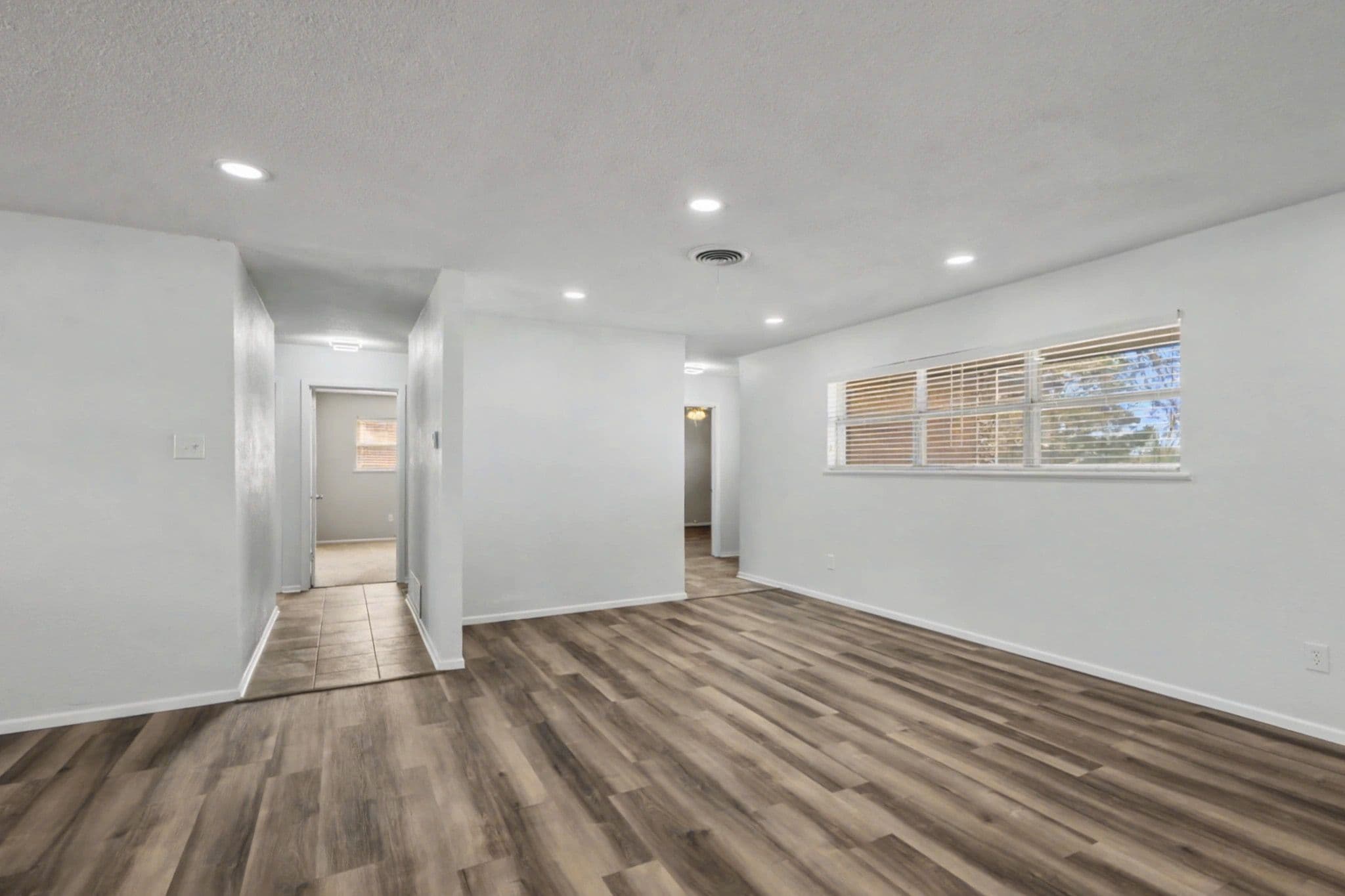 Interior Shot of Livingroom facing Front